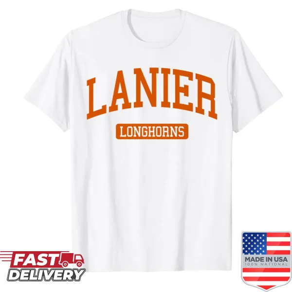 Lanier High School varsity sports shirt