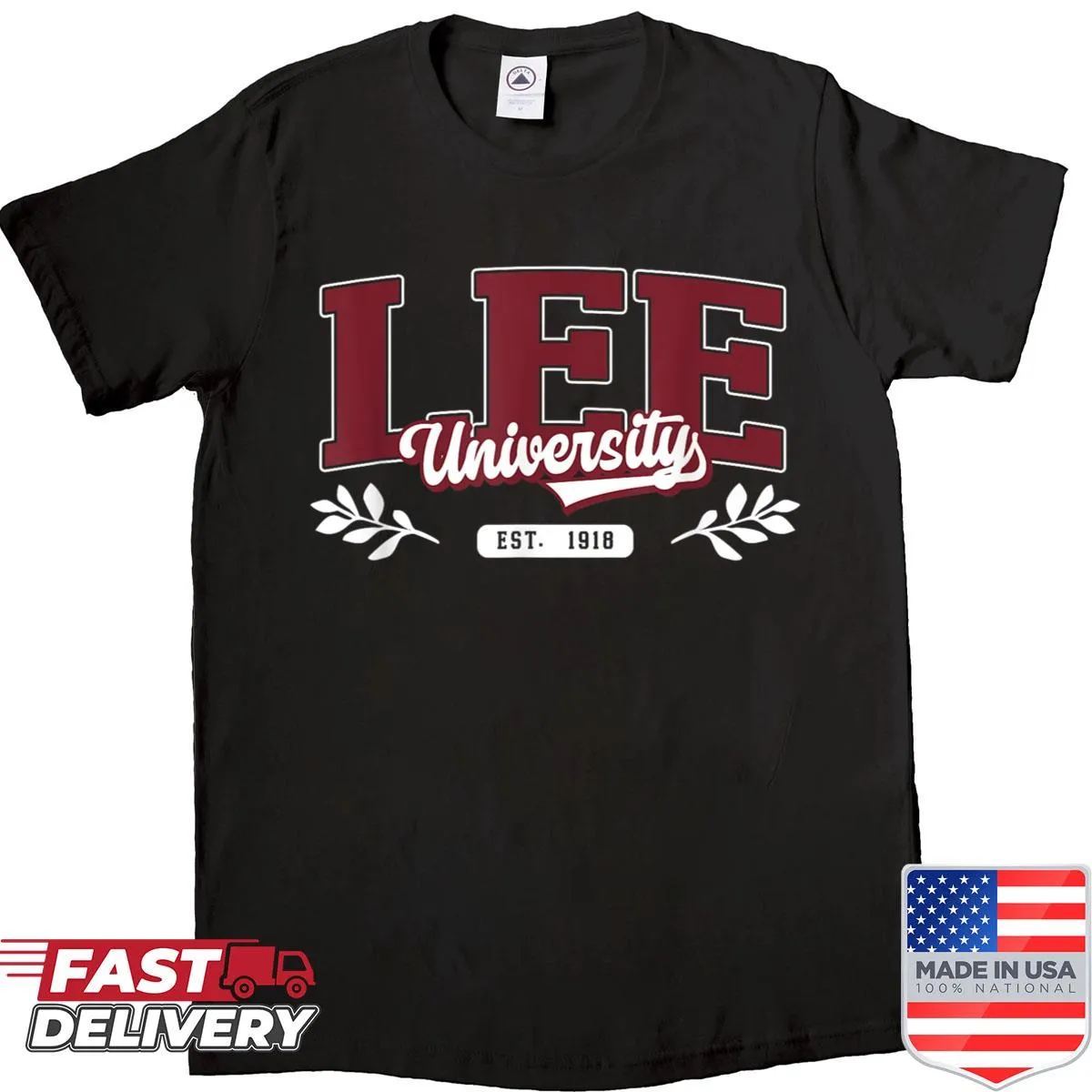 Vintage Lee Arch athletic tee with bold logo and lettering