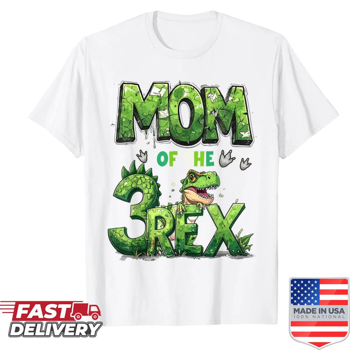 Dinosaur family matching shirt for moms celebrating their birthday boys.