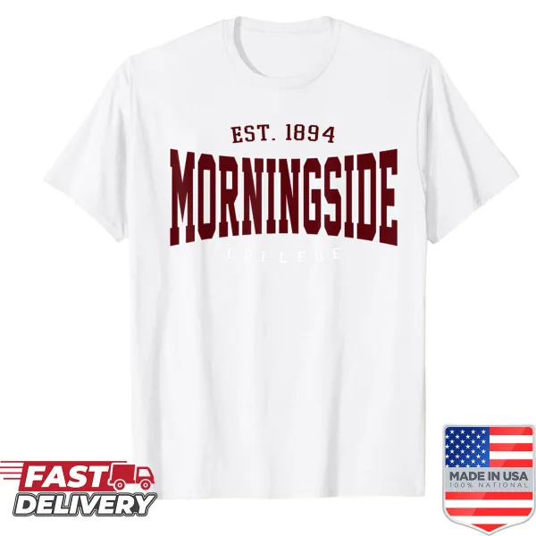Vintage athletic tee with Morningside Arch graphic