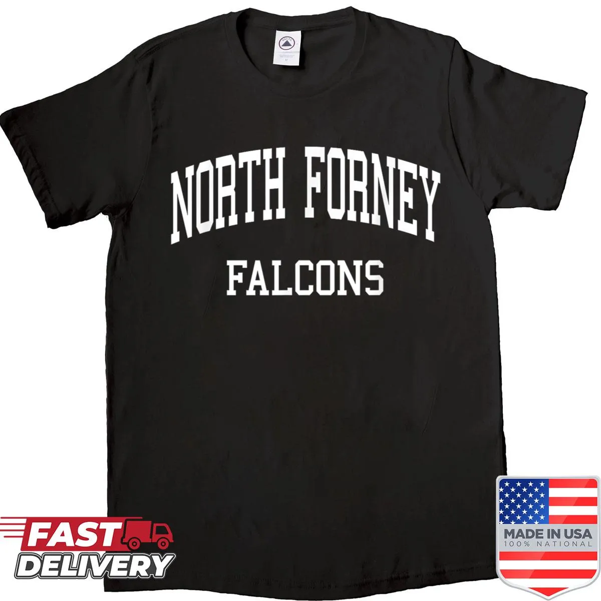 Retro North Forney High School sports shirt
