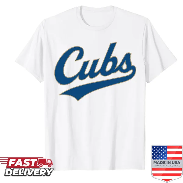 Vintage Cubs nickname shirt suitable for all ages