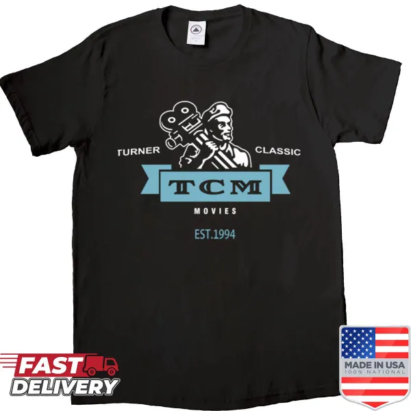 Vintage-themed Turner shirt celebrating classic media