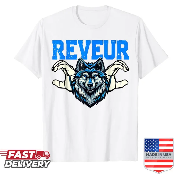 Vintage-style shirt featuring the Reveur House of Dreamers logo