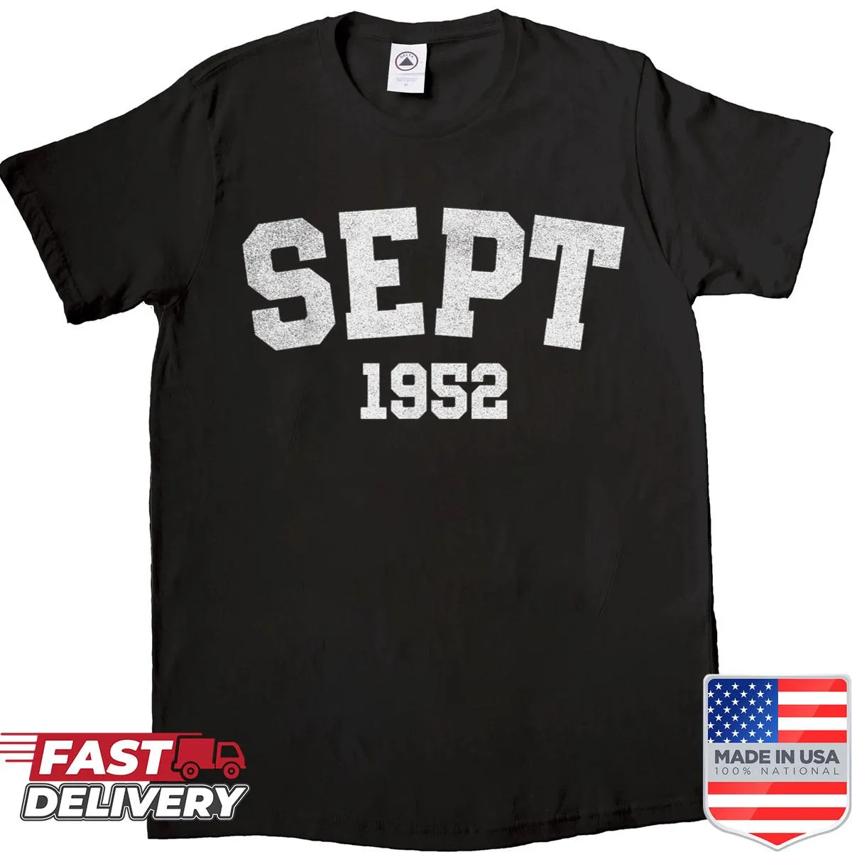 Vintage birthday t-shirt for 73rd birthday celebration