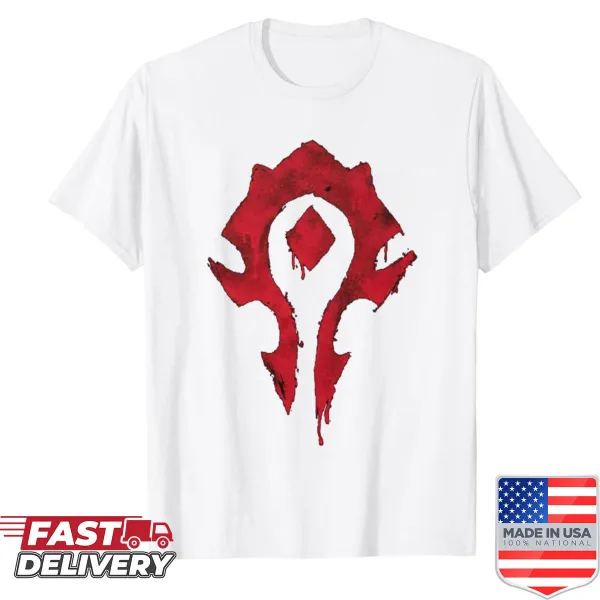 Logo shirt featuring The Bloody Horde emblem