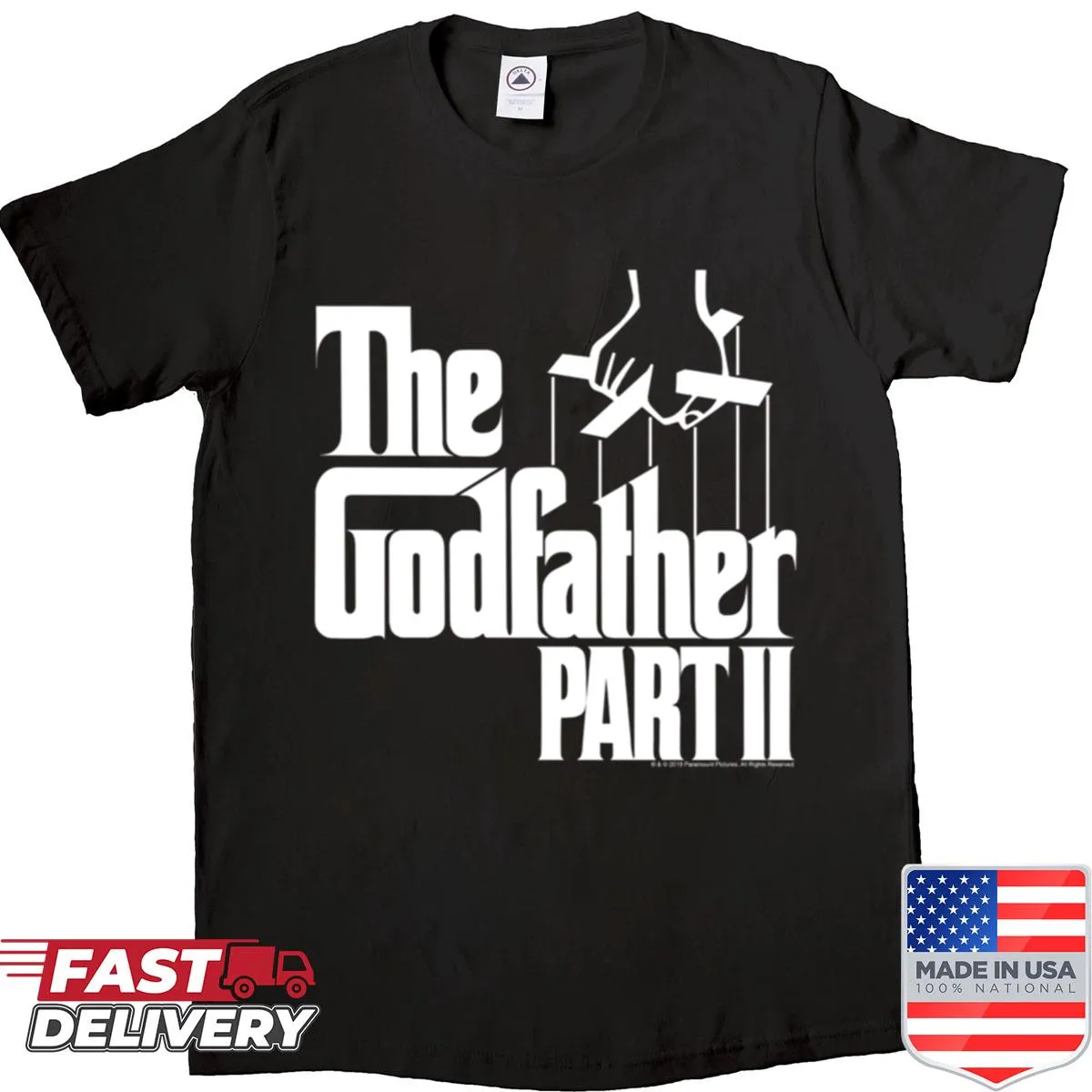 Marionette logo t-shirt inspired by The Godfather Part II