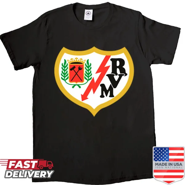 Rayo Vallecano football club emblem on a shirt