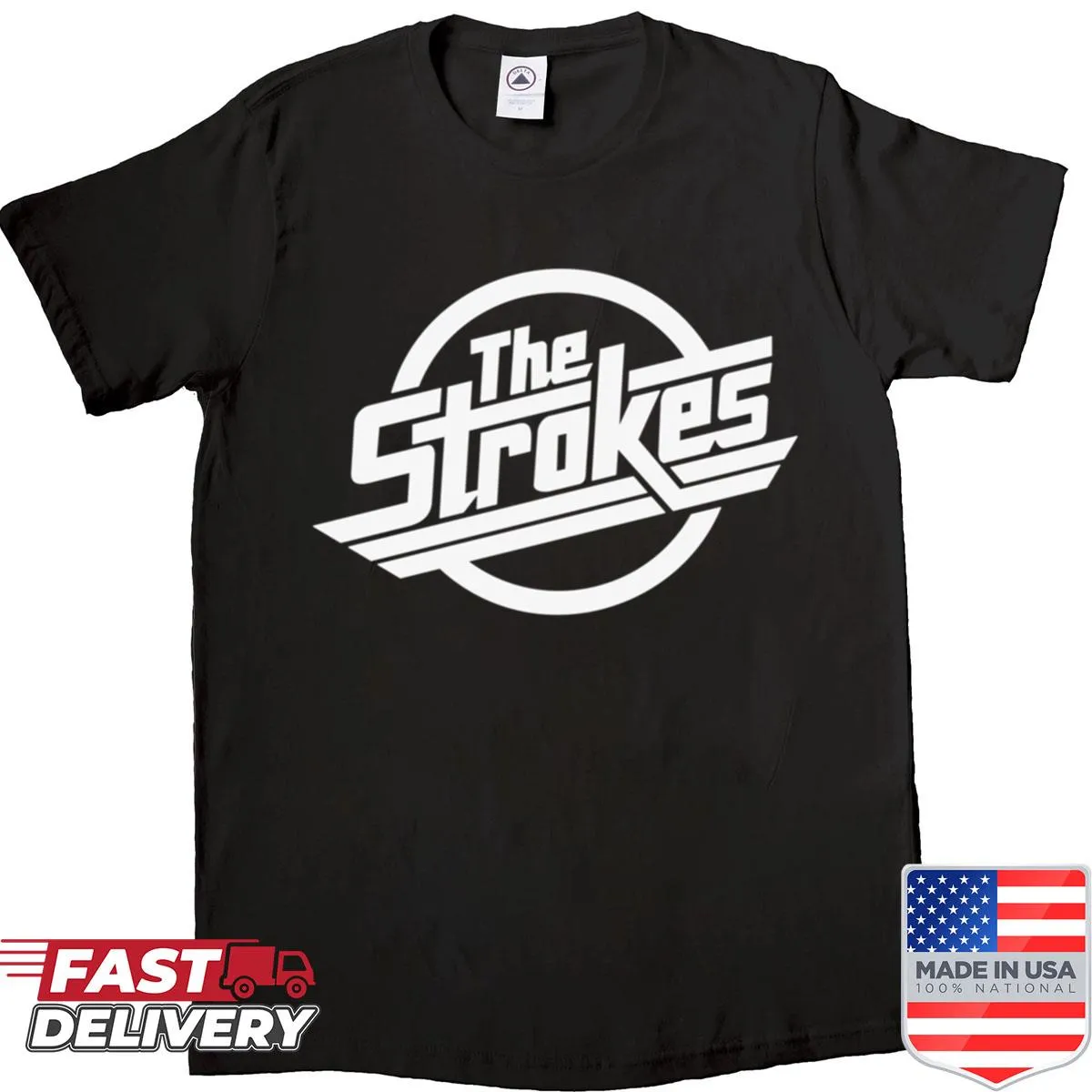 The Strokes logo shirt in stylish design for music fans