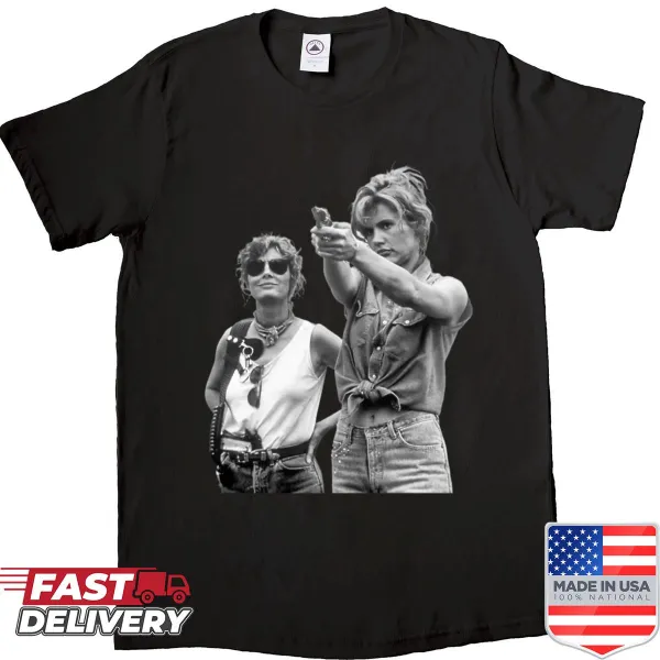 T-shirt inspired by 'Thelma and Louise' featuring Geena Davis and Susan Sarandon