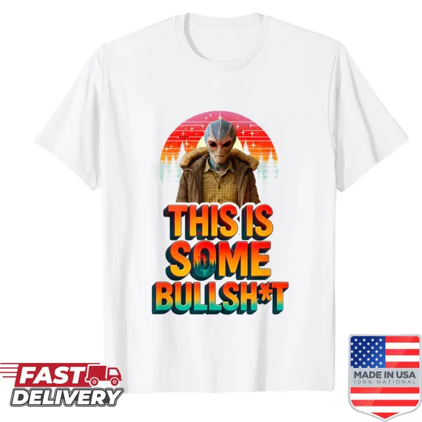 Funny alien science shirt with humorous text