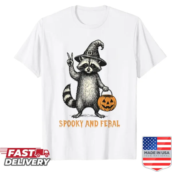 Fun Trick Or Treat Halloween t-shirt with playful graphics