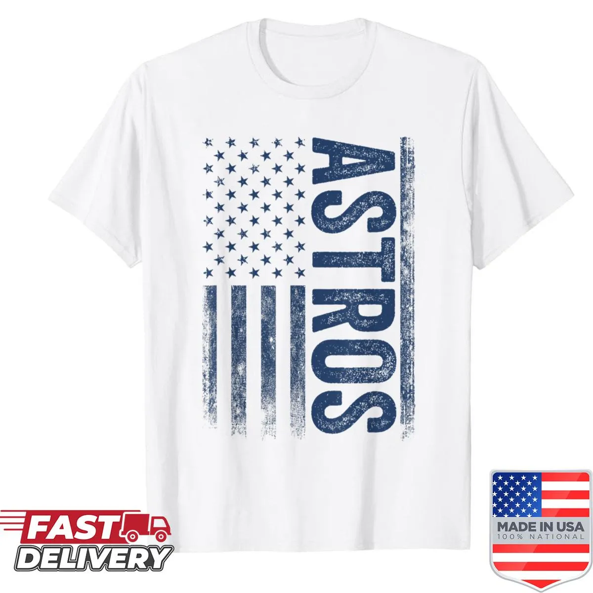 Vintage Astros shirt with classic team logo