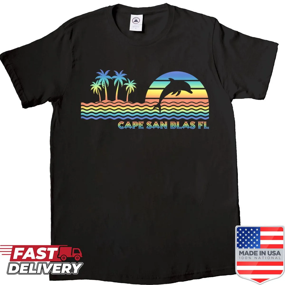 Retro Dolphin Lover shirt featuring vintage design of dolphins