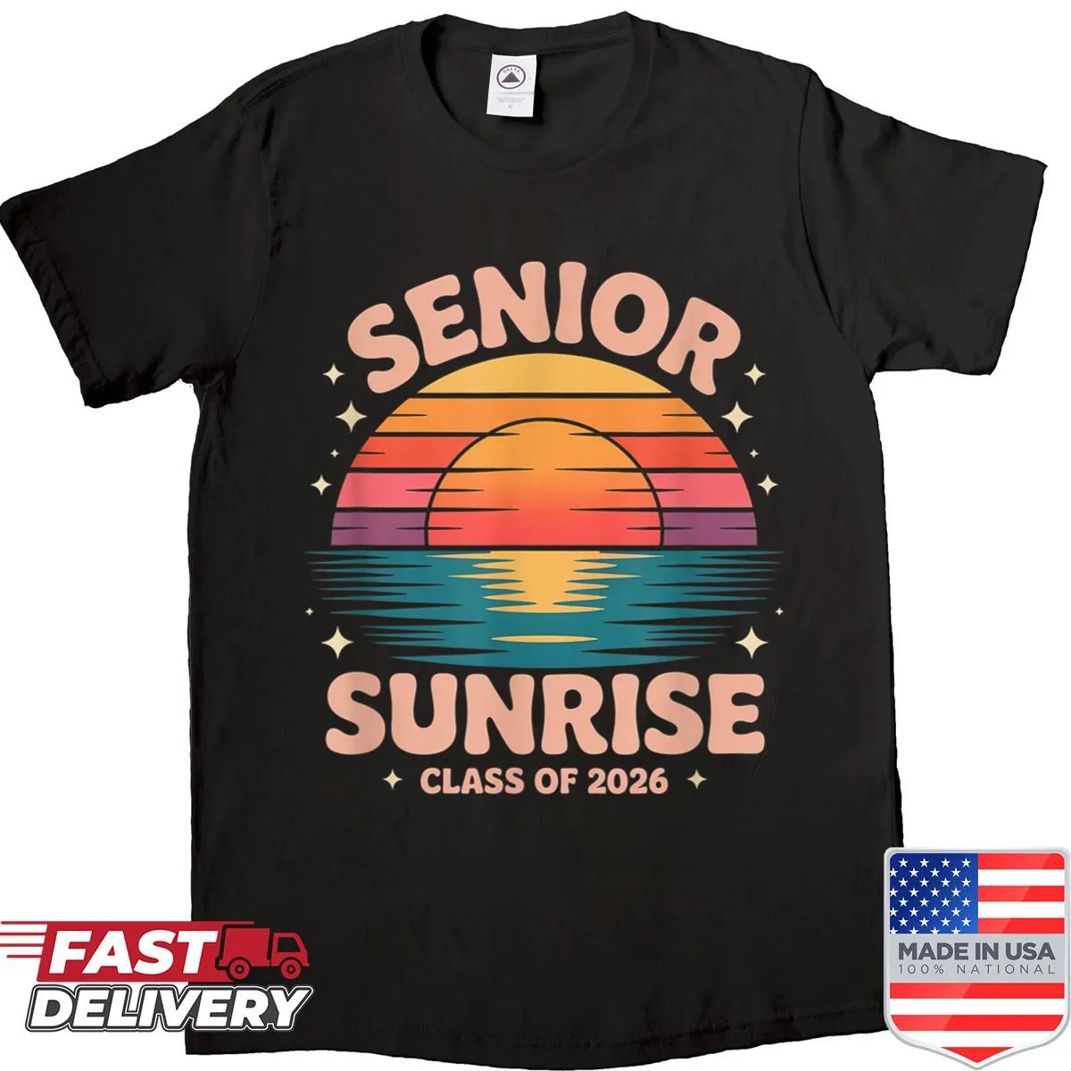 Vintage graduation T-shirt for Class of 2026
