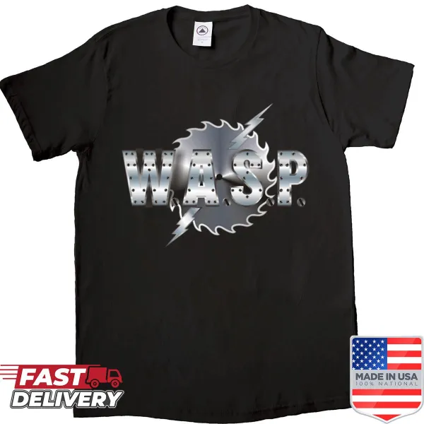 Shirt featuring a bold Wasp logo