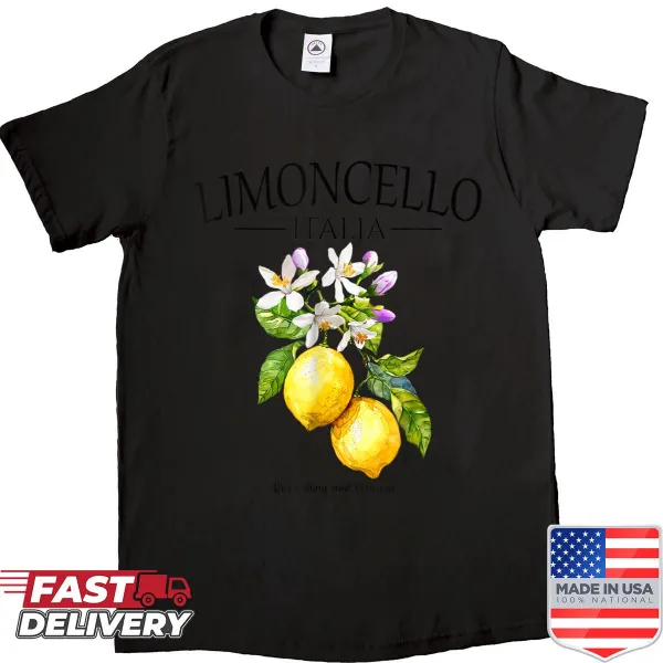 Shirt with a humorous lemon-themed design