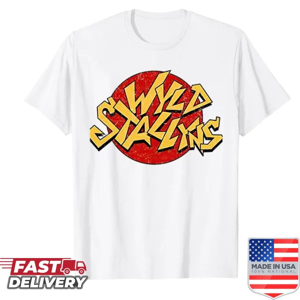 Logo of Wylds Stallyns from the movie on a nostalgic shirt