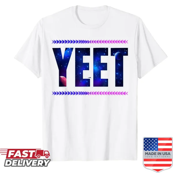 Funny tee with 'Yeet' saying design for all ages