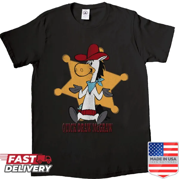 Vintage cartoon movie shirt featuring an animated logo design.