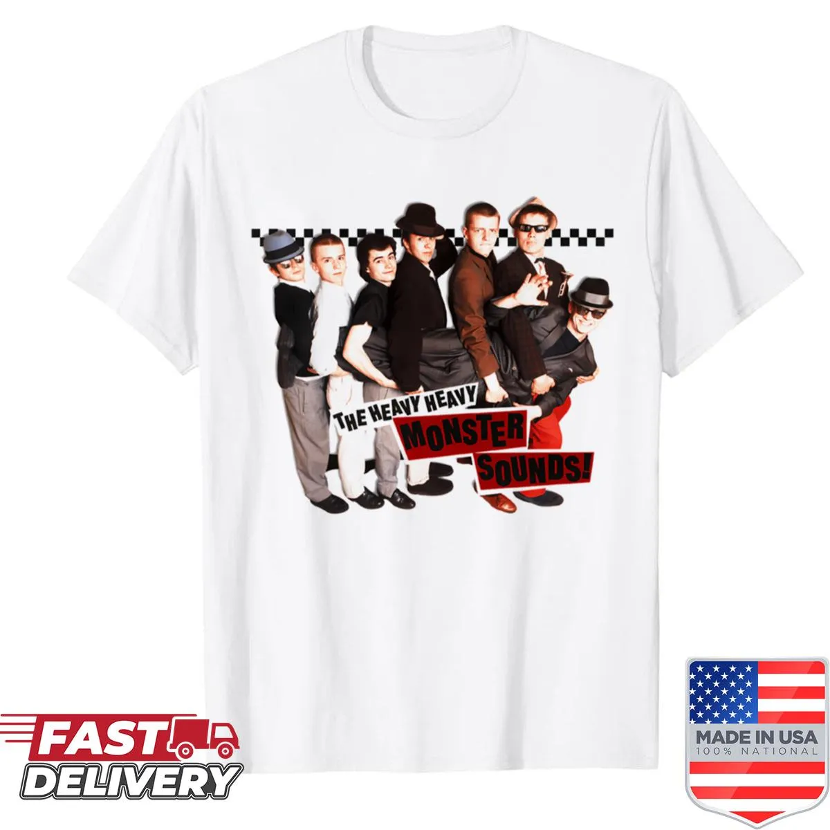 Vintage band music album logo shirt, celebrating summer music tours