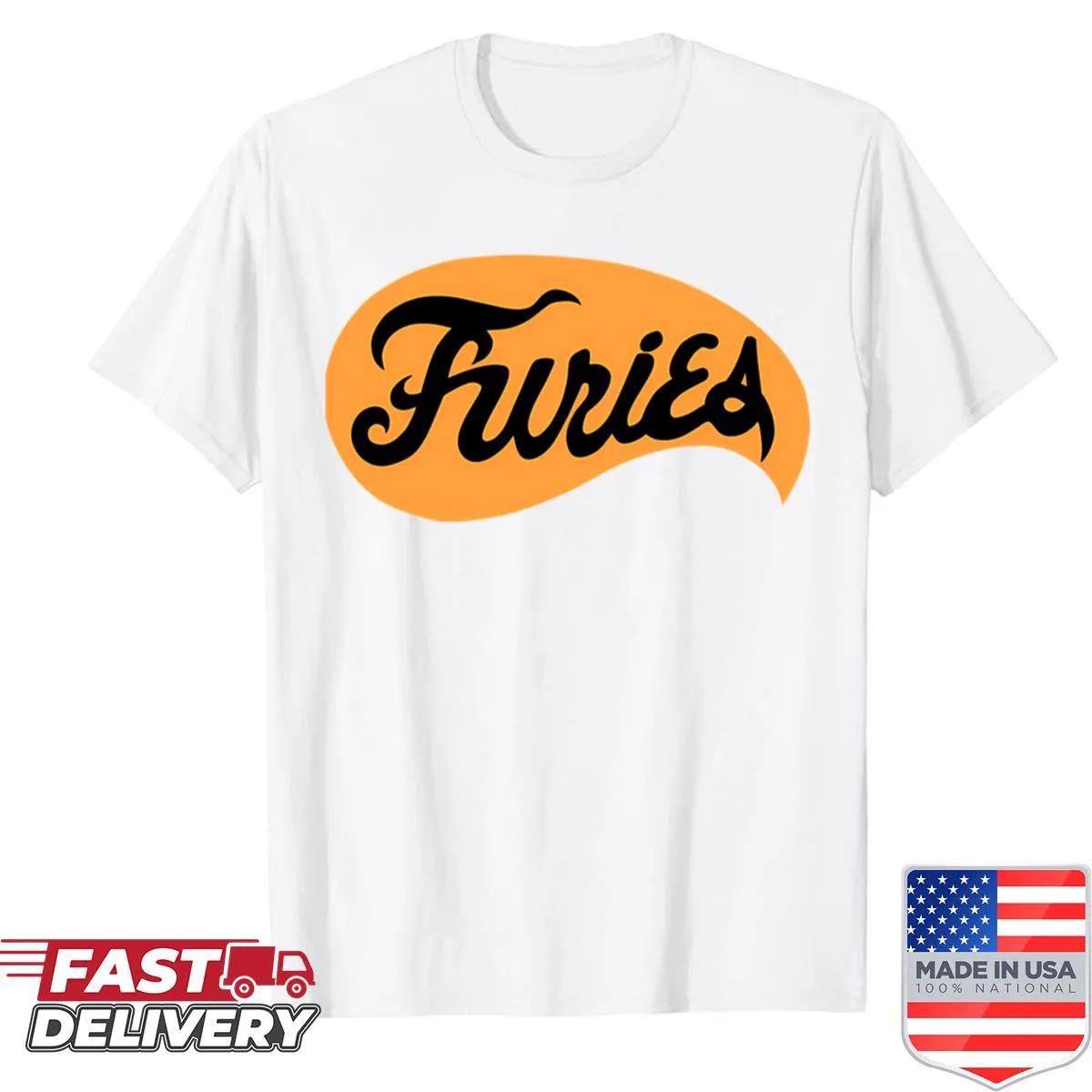 Baseball Furies graphic shirt featuring dynamic illustration