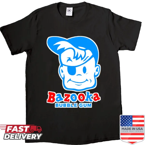 Playful oversized shirt featuring Bazooka Joe