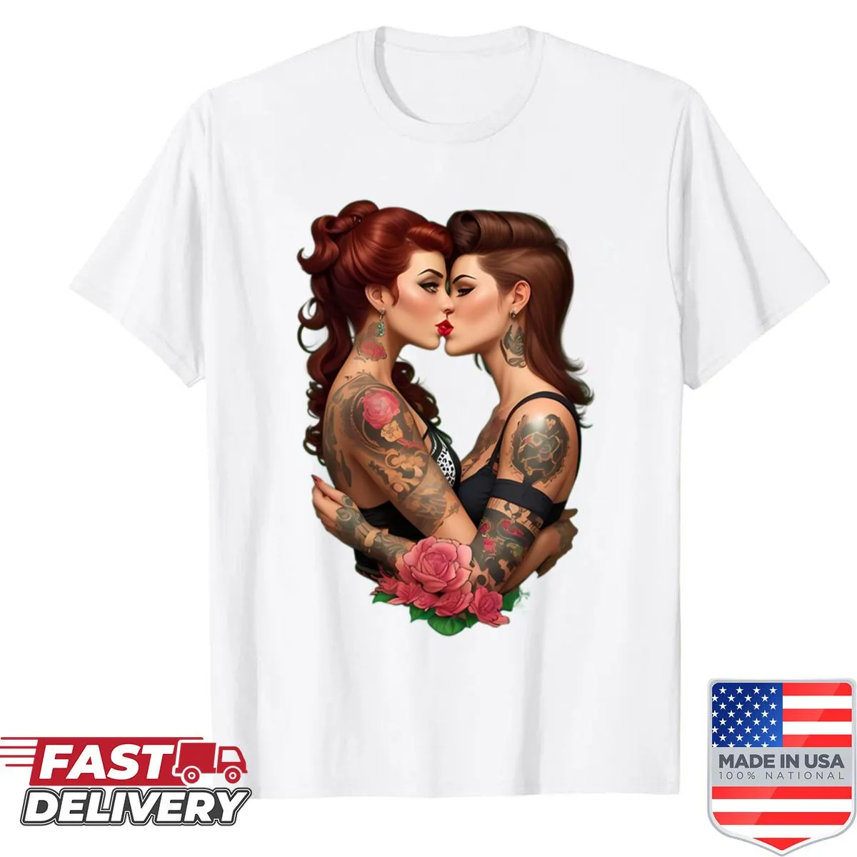 Playful T-shirt with the phrase 'Busty Blonde Katalina Kyle'