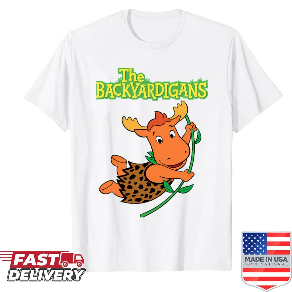 Vintage animated movies shirt with cartoon logo design