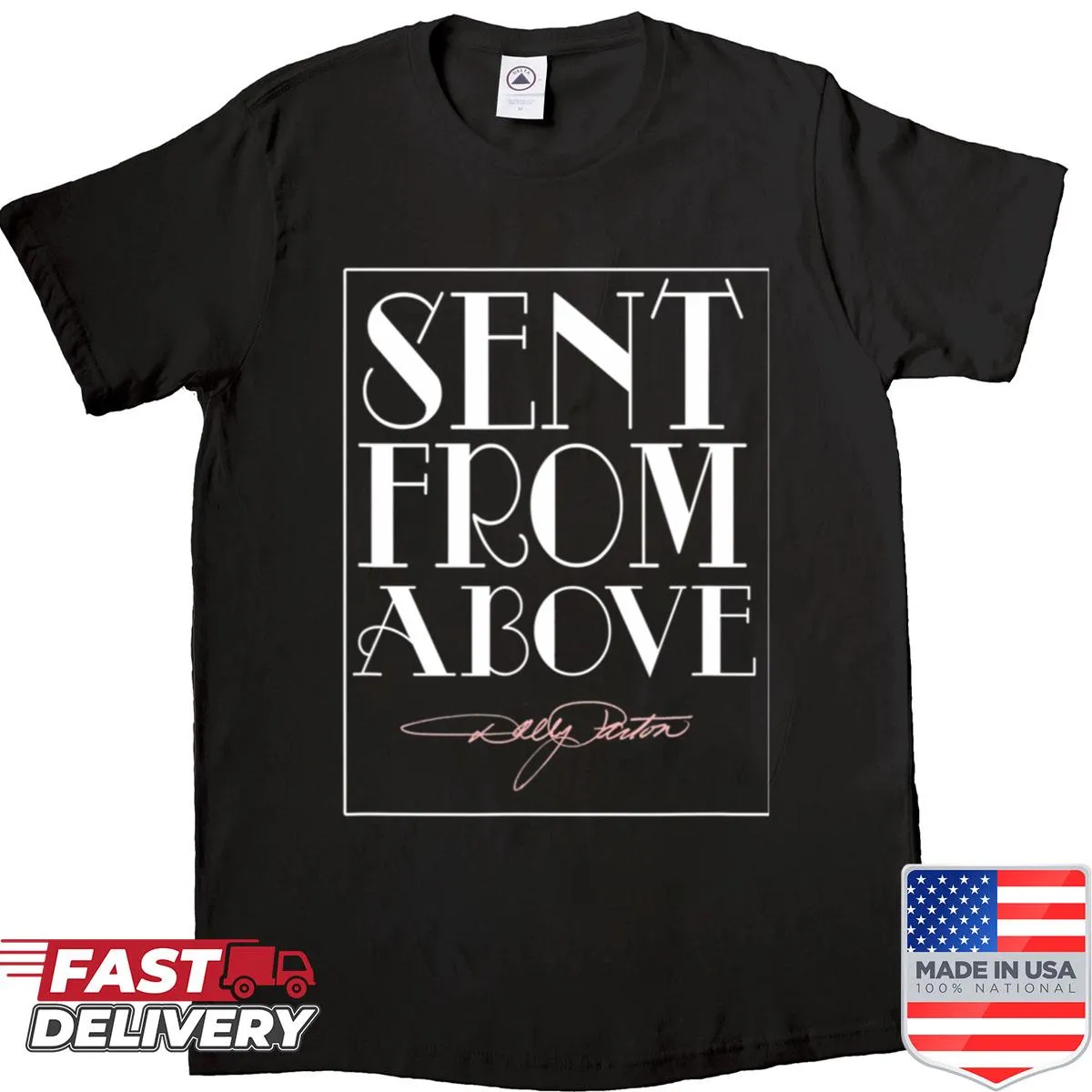 Vintage t-shirt with a concert logo for Christmas music
