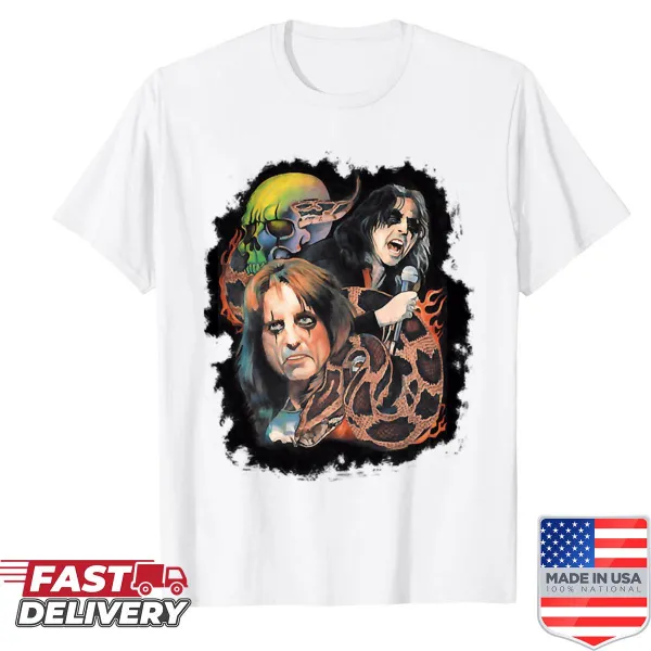 Concert music tour logo T-shirt celebrating artists