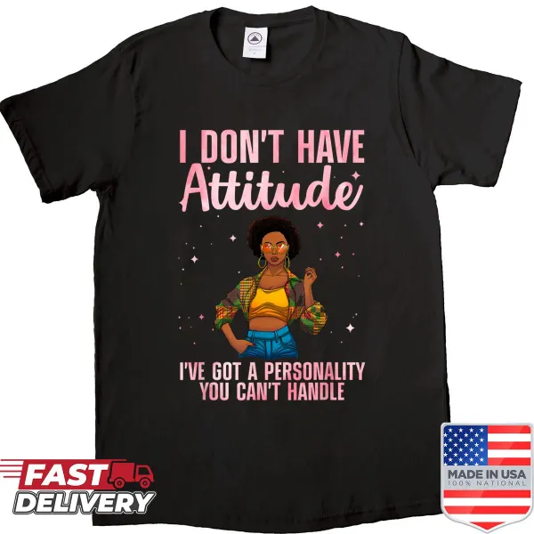 Bold African design T-shirt for women with intricate typography