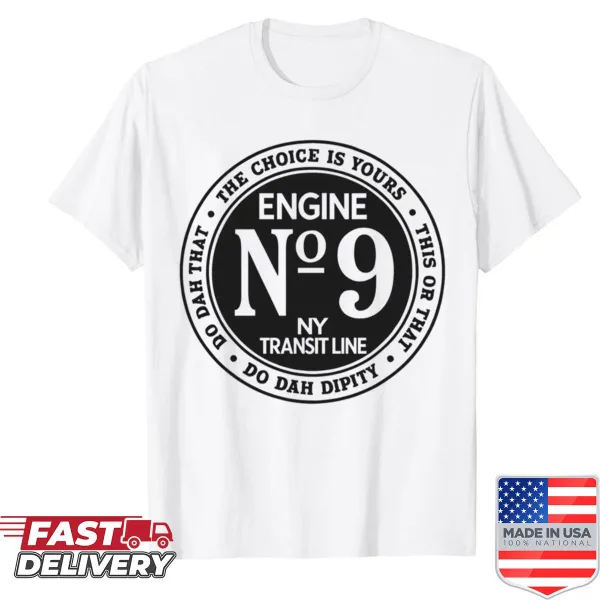 Oversized shirt with Engine Engine 9 New York Transit design