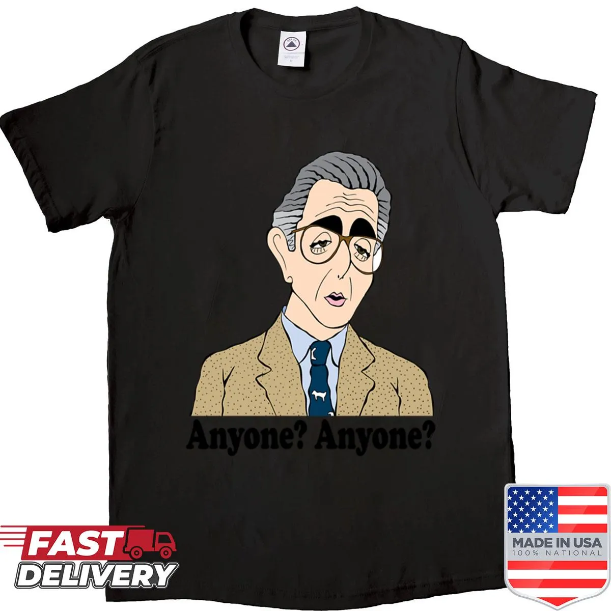Fan art design featuring Ferris Bueller on a t-shirt