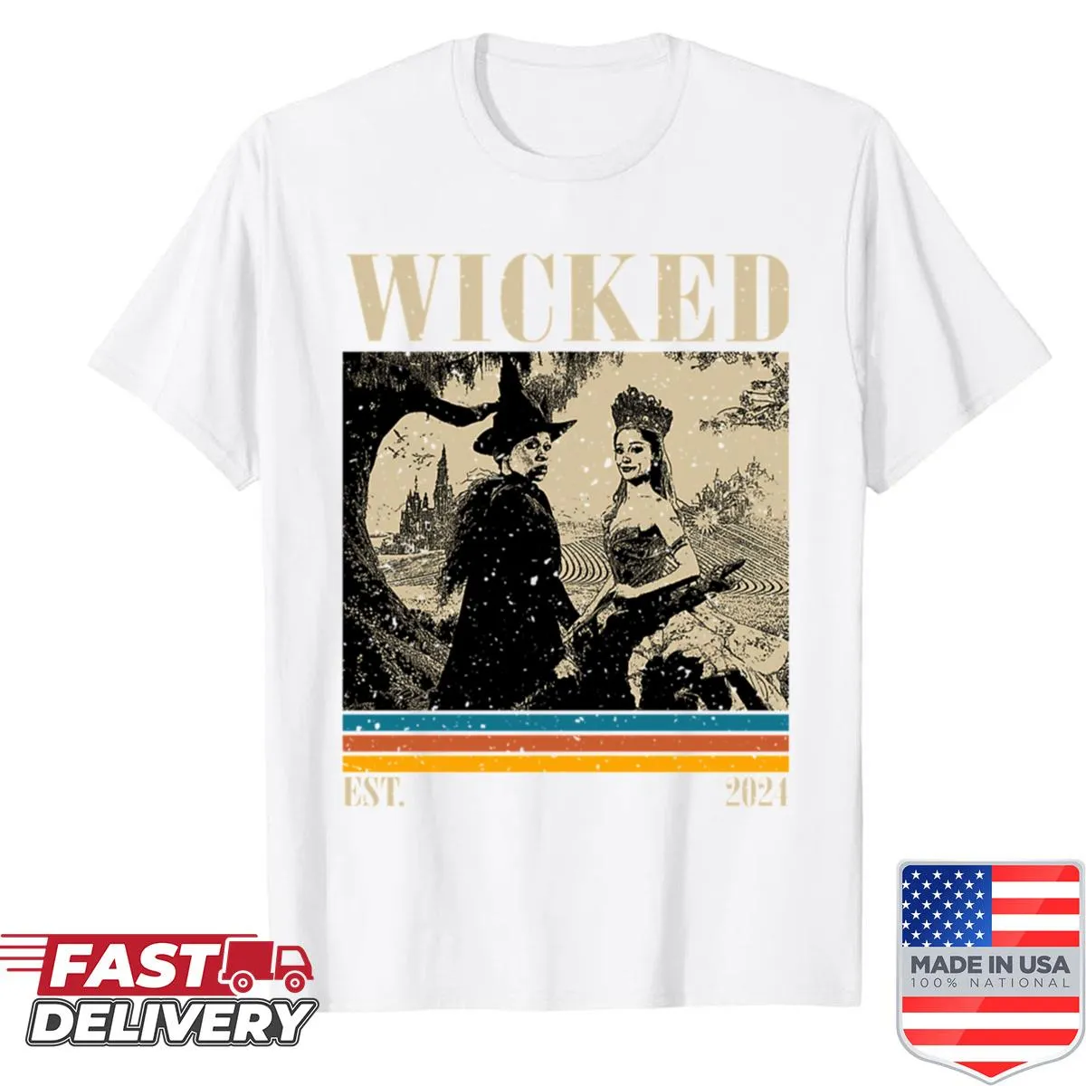 Vintage distressed horror shirt featuring 80s doll themes