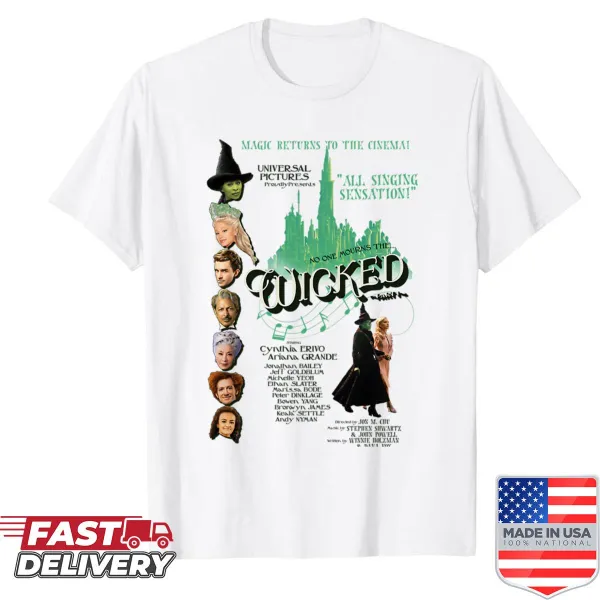 Vintage movie shirt celebrating friendship and musicals