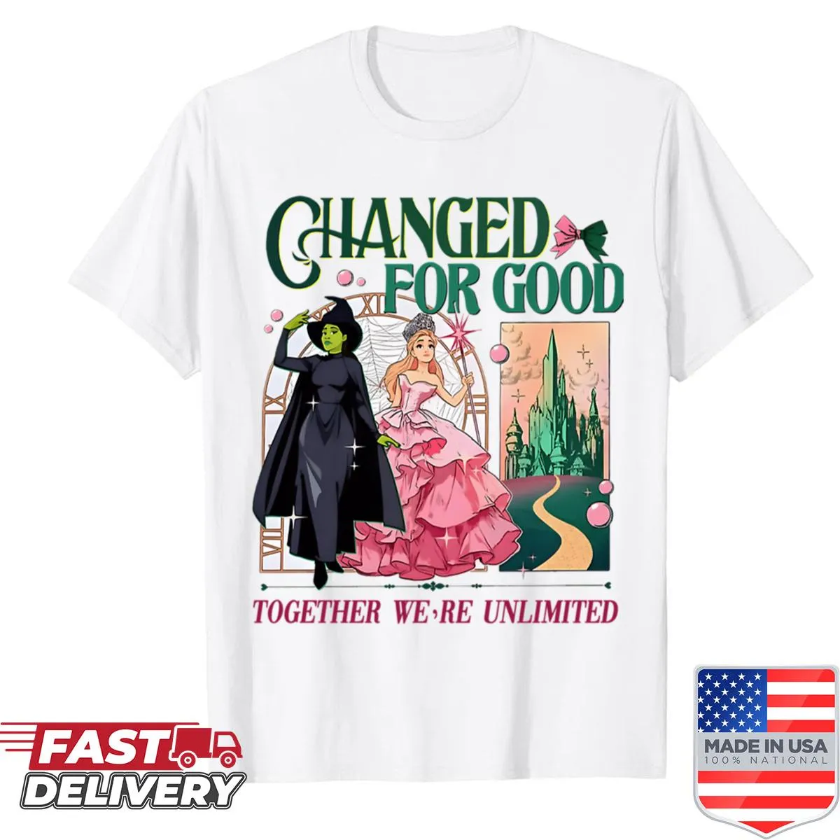Vintage shirt celebrating friendship, films, and music with a nostalgic design
