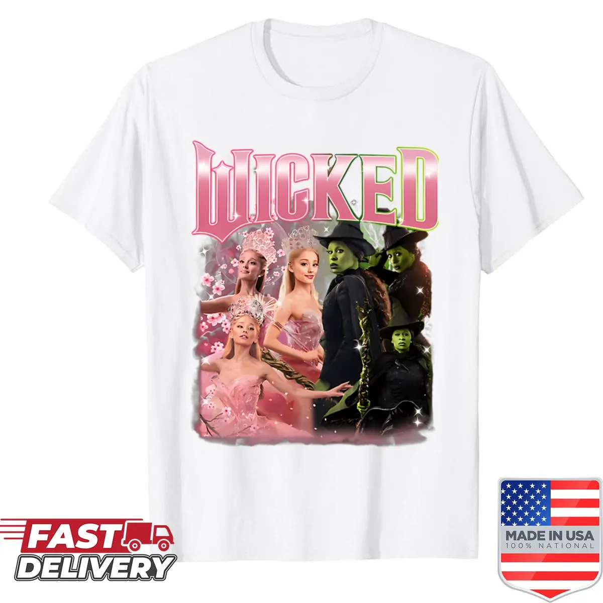 Vintage shirt celebrating friendship songs and movies