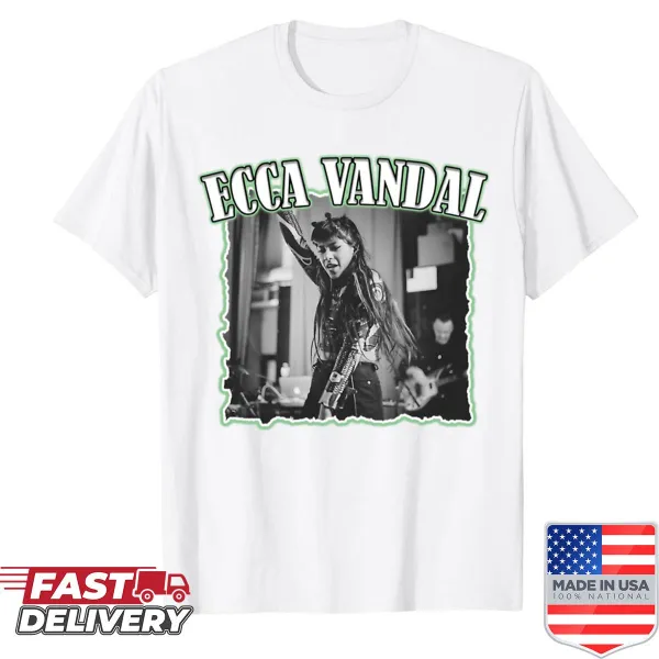 Grunge style shirt inspired by Ecca Vandal