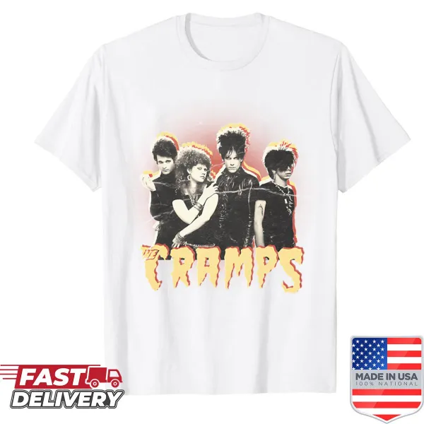 Punk rock psychobilly retro horror shirt for Halloween