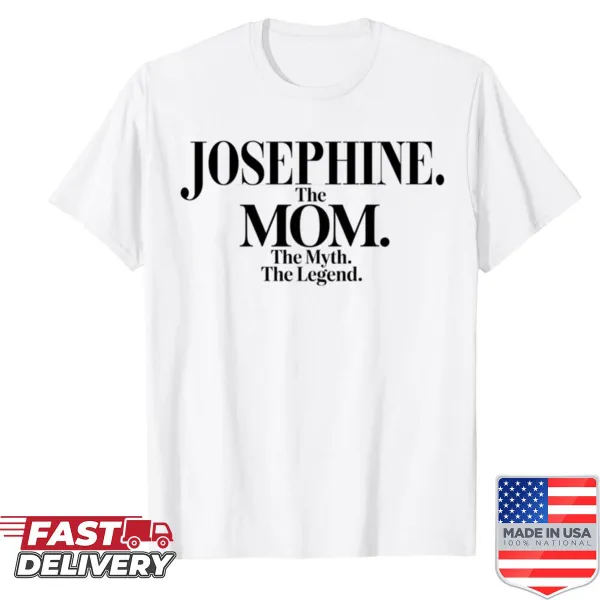 Funny mom shirt with the quote 'The Mom The Myth The Legend.'