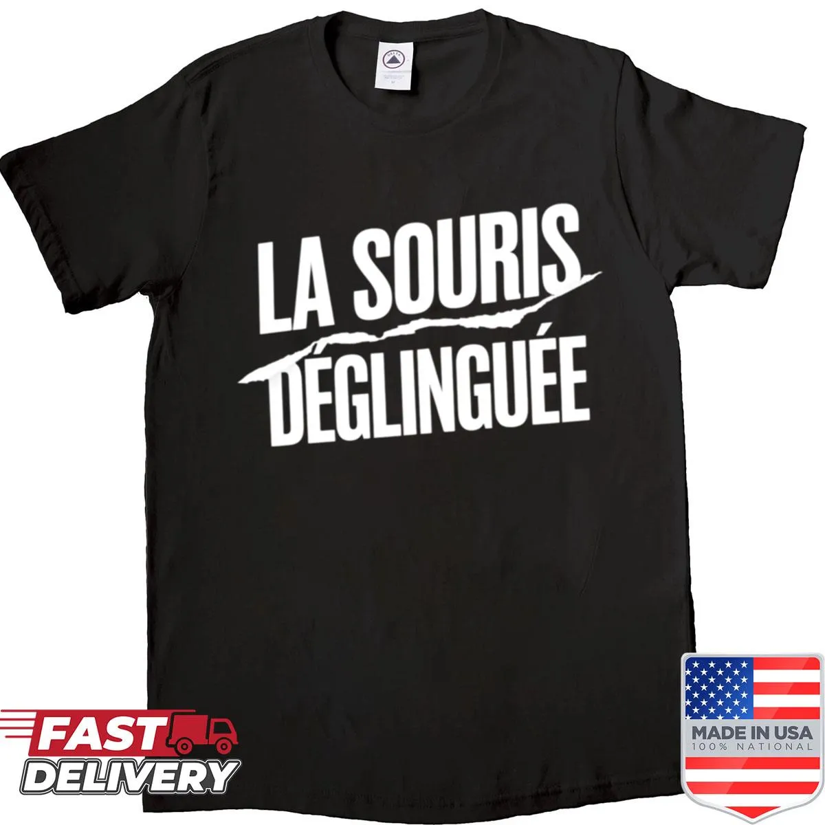 Artistic illustration inspired by La Souris Deglinguees band