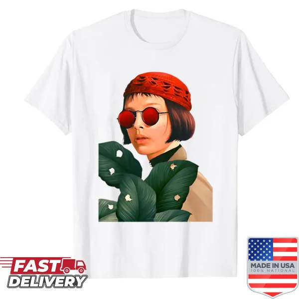 Shirt featuring retro design inspired by Leon's style