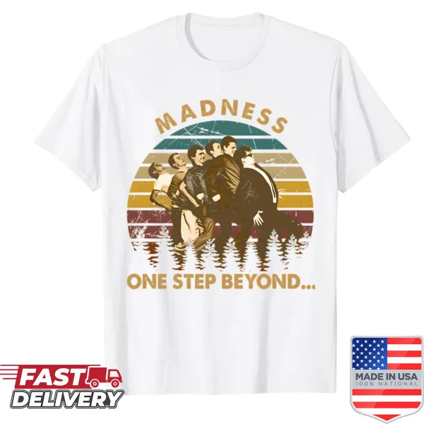 Vintage summer album shirt with band logo design