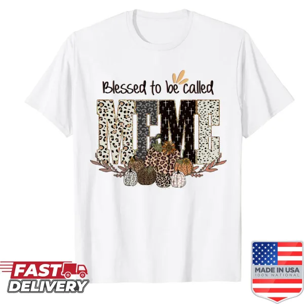Vintage distressed shirt featuring leopard print pumpkins for Thanksgiving