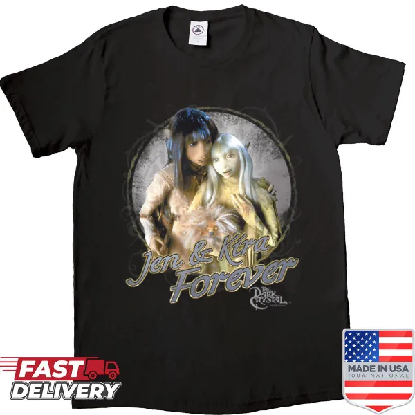 Bold logo shirt representing fantasy dark films.