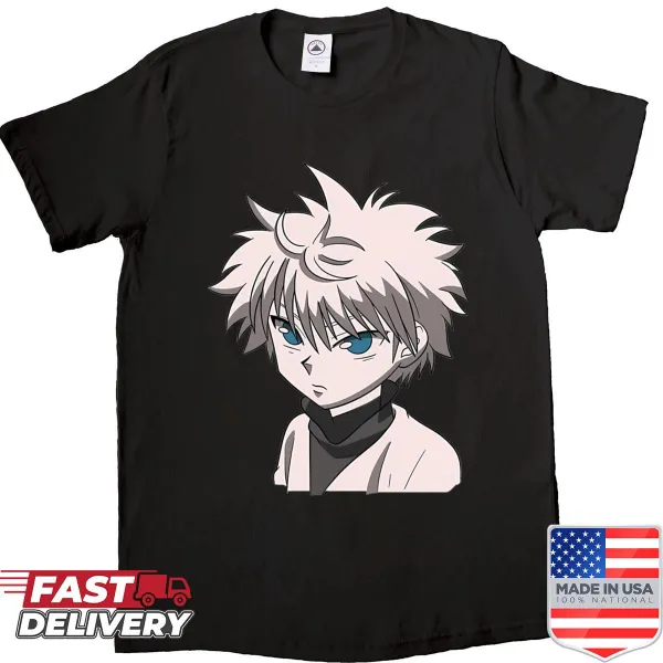 Vintage anime villain graphic shirt from the 90s.