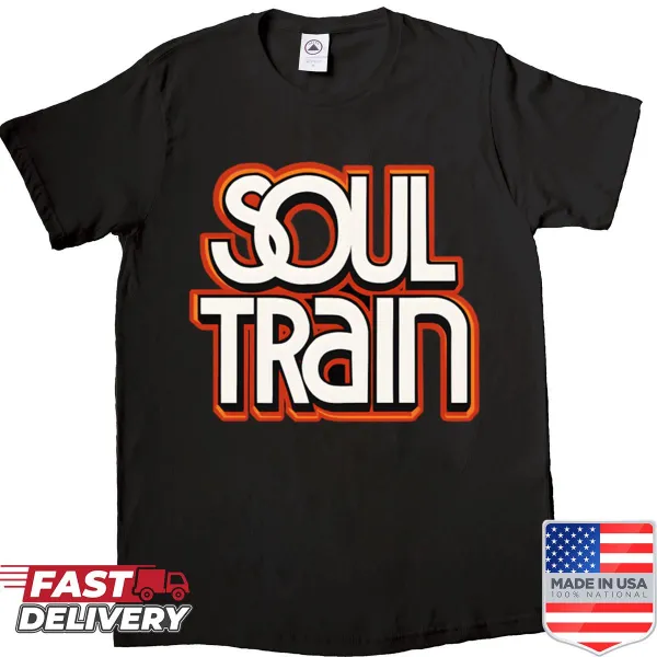 3D typography shirt inspired by Soul Train culture
