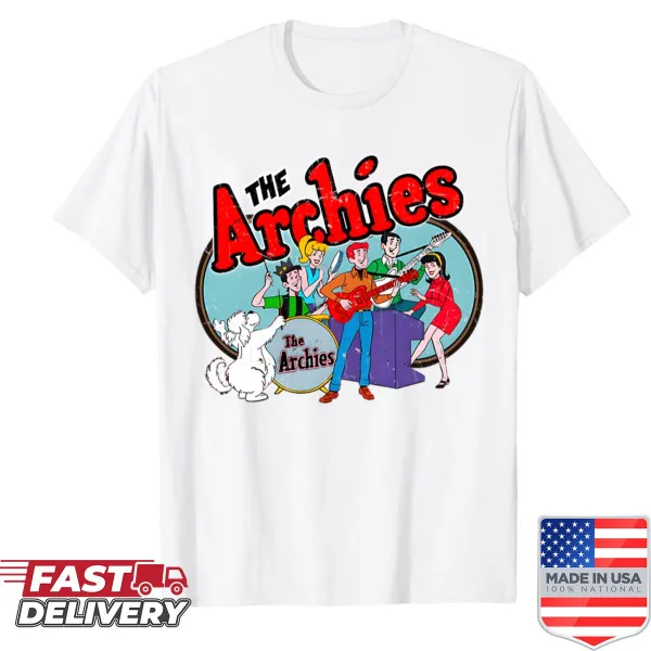 Retro shirt featuring characters from The Archies