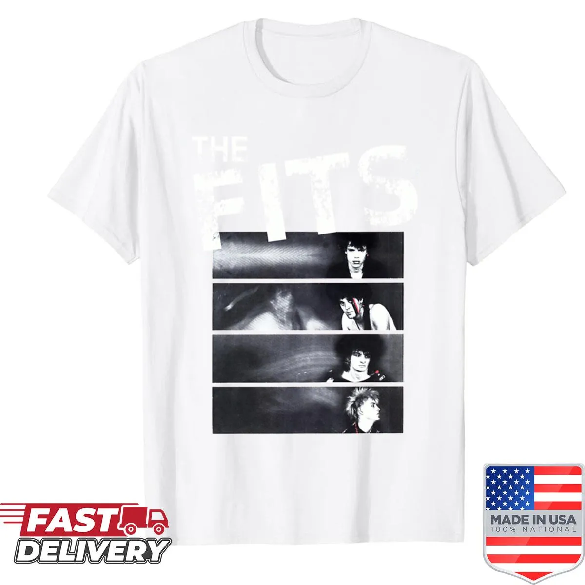 Artistic shirt featuring an alternate logo design